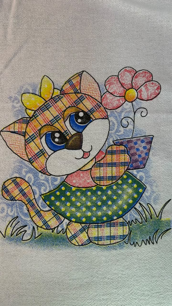Pano de Prato Estampado Atacado 1000 pçs - Imagem 6