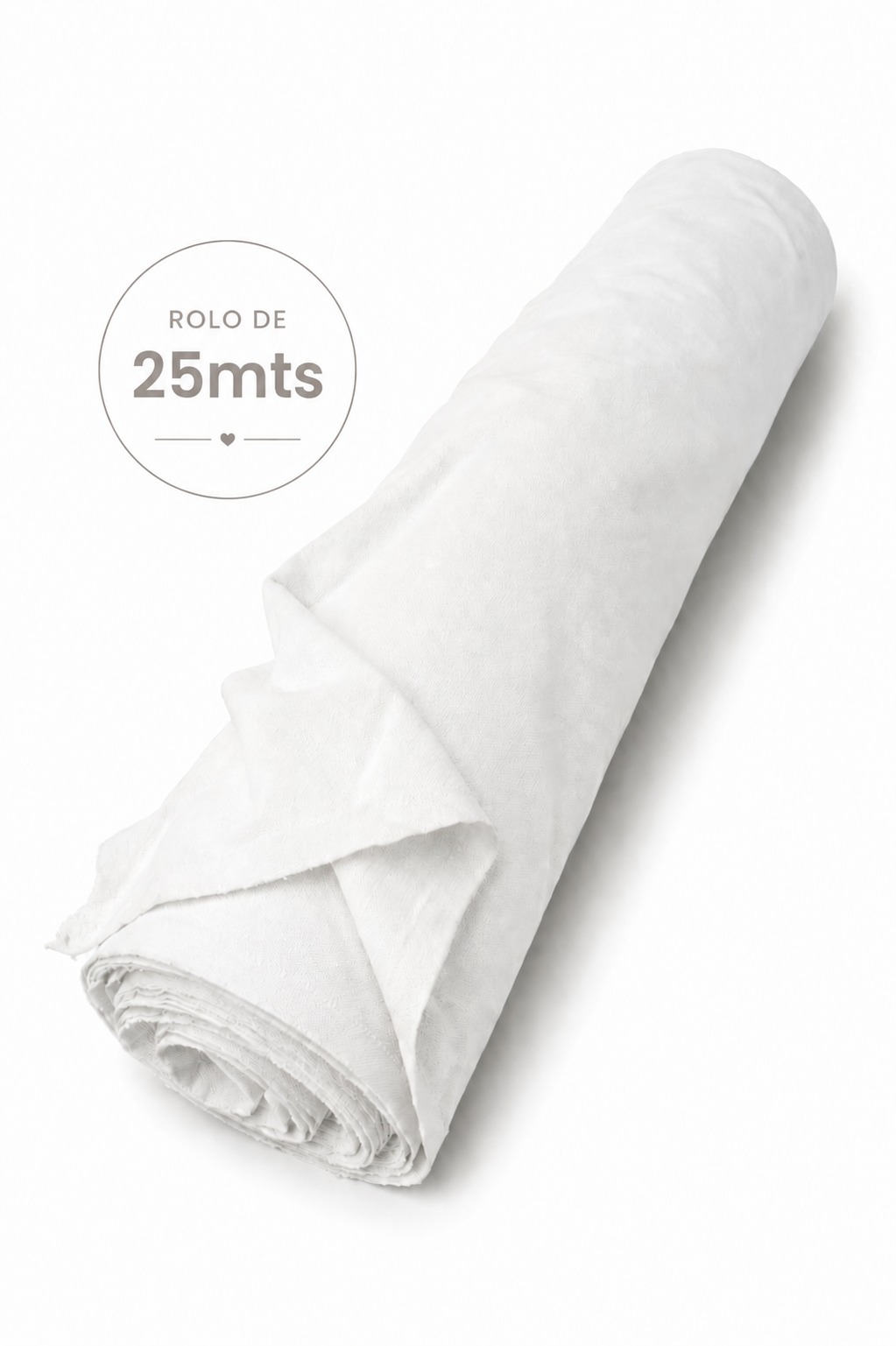 Rolo de Tecido Pé de Galinha 25 mts 100% Algodão