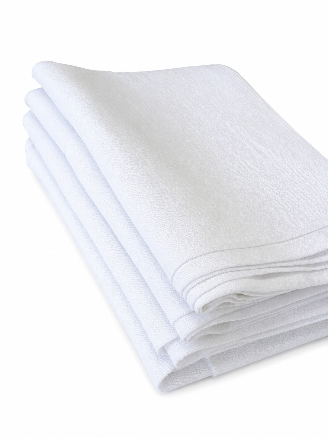 Pano de Chão Branco Alvejado Kit 5 - Imagem 2
