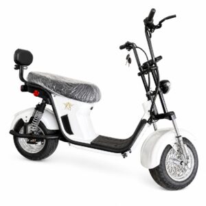 Moto elétrica scooter x13 Branca 1000w