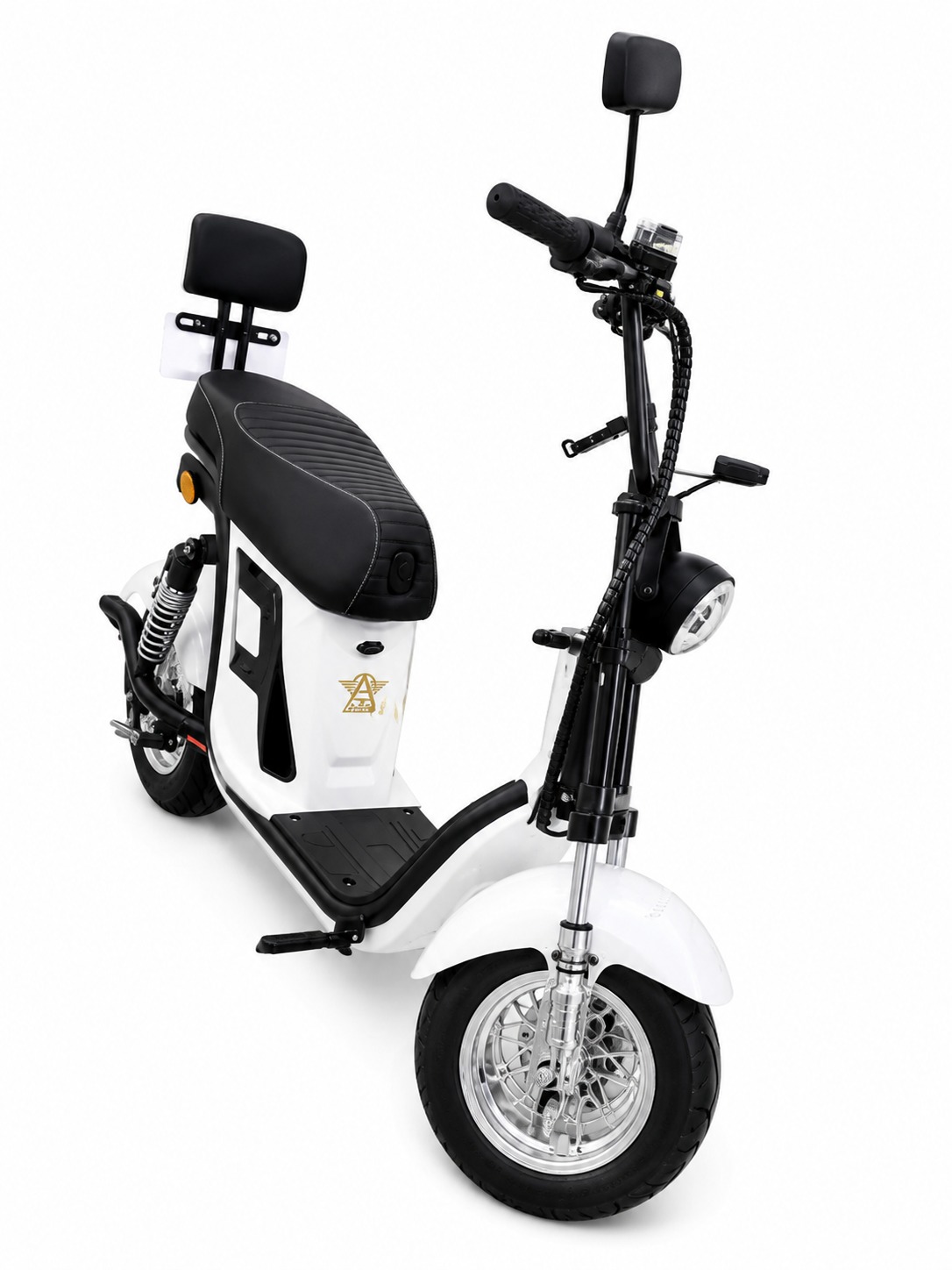 Moto elétrica scooter x13 Branca 1000w - Imagem 3