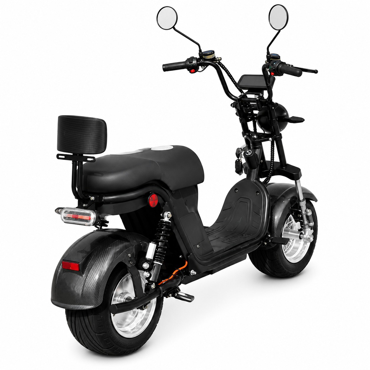 Moto Elétrica Scooter Carbono 1000w x13 - Imagem 2