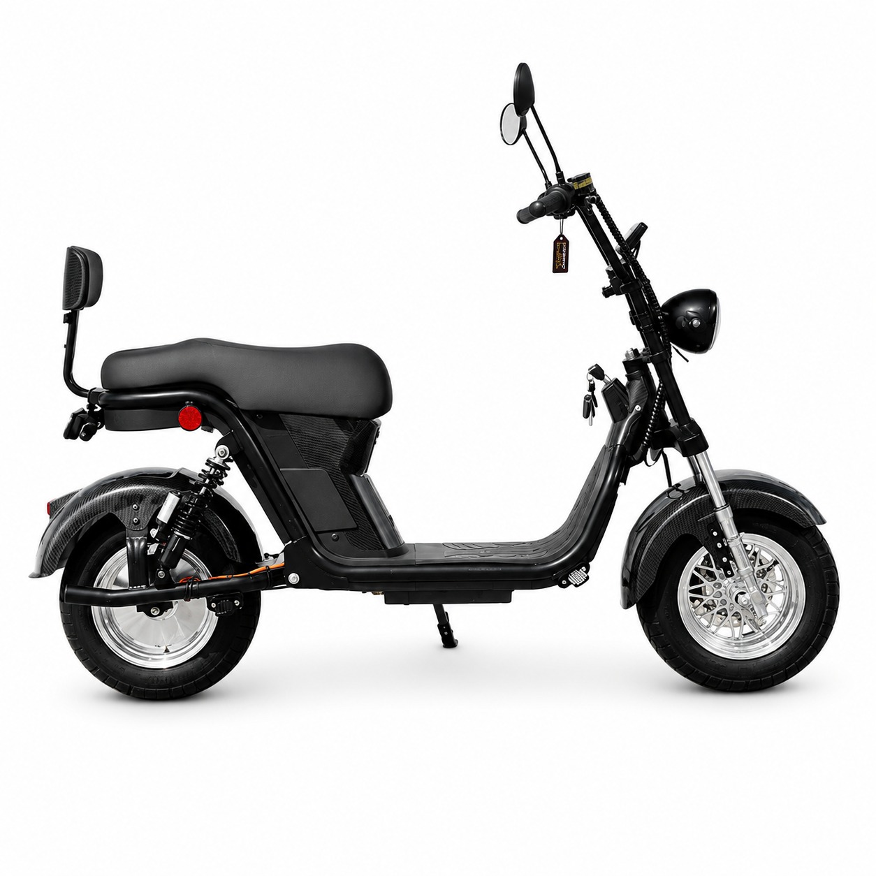 Moto Elétrica Scooter Carbono 1000w x13 - Imagem 3