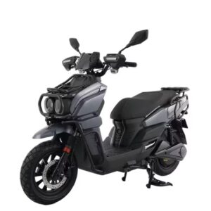Moto Elétrica Scooter Cinza Modelo tank 1000w