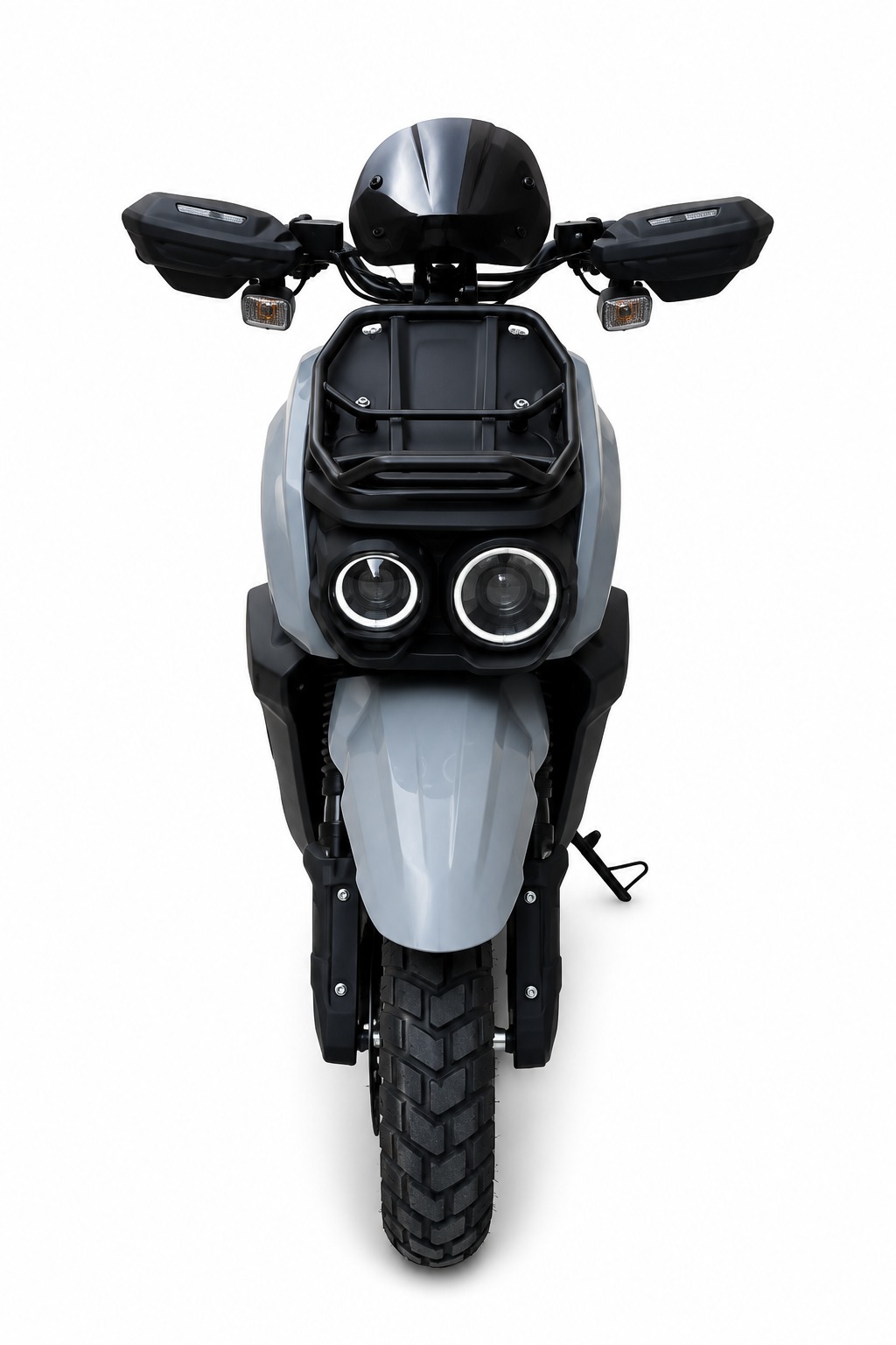 Moto Elétrica Scooter Cinza Modelo tank 1000w - Imagem 3
