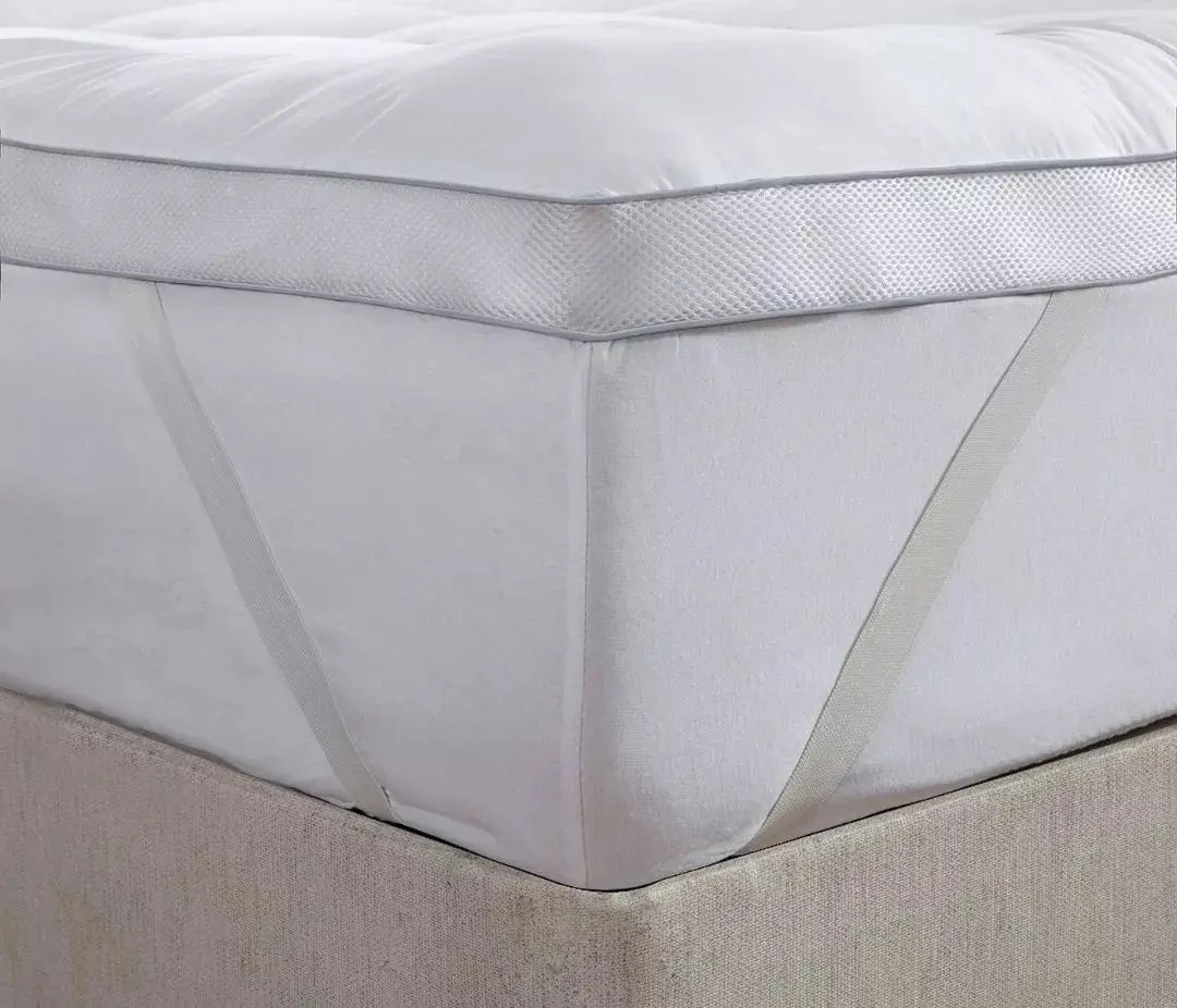 Pillow Top Ext Macio Antialérgico Com Elástico Branco Casal - Imagem 4