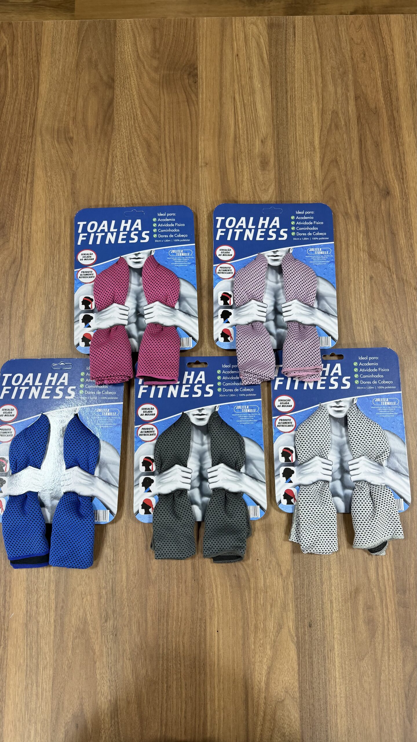Toalha Fitness Jolitex Ternille 30cm x 1,00m - Imagem 3