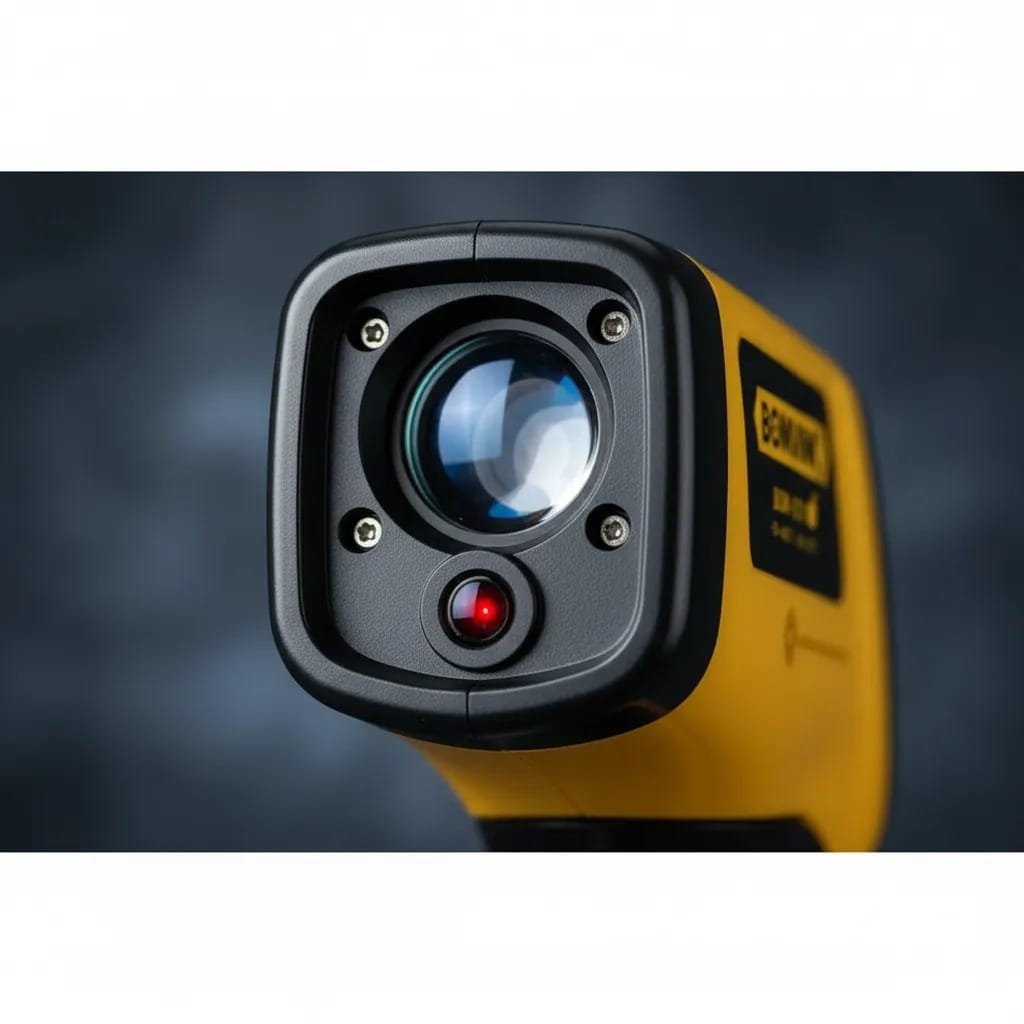 TERMOMETRO DIGITAL INFRAVERMELHO MIRA LASER BOMVINK - Imagem 3