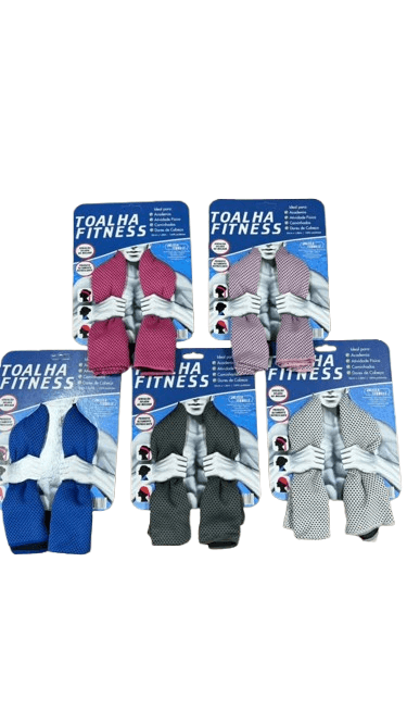 Toalha Fitness Jolitex Ternille 30cm x 1,00m